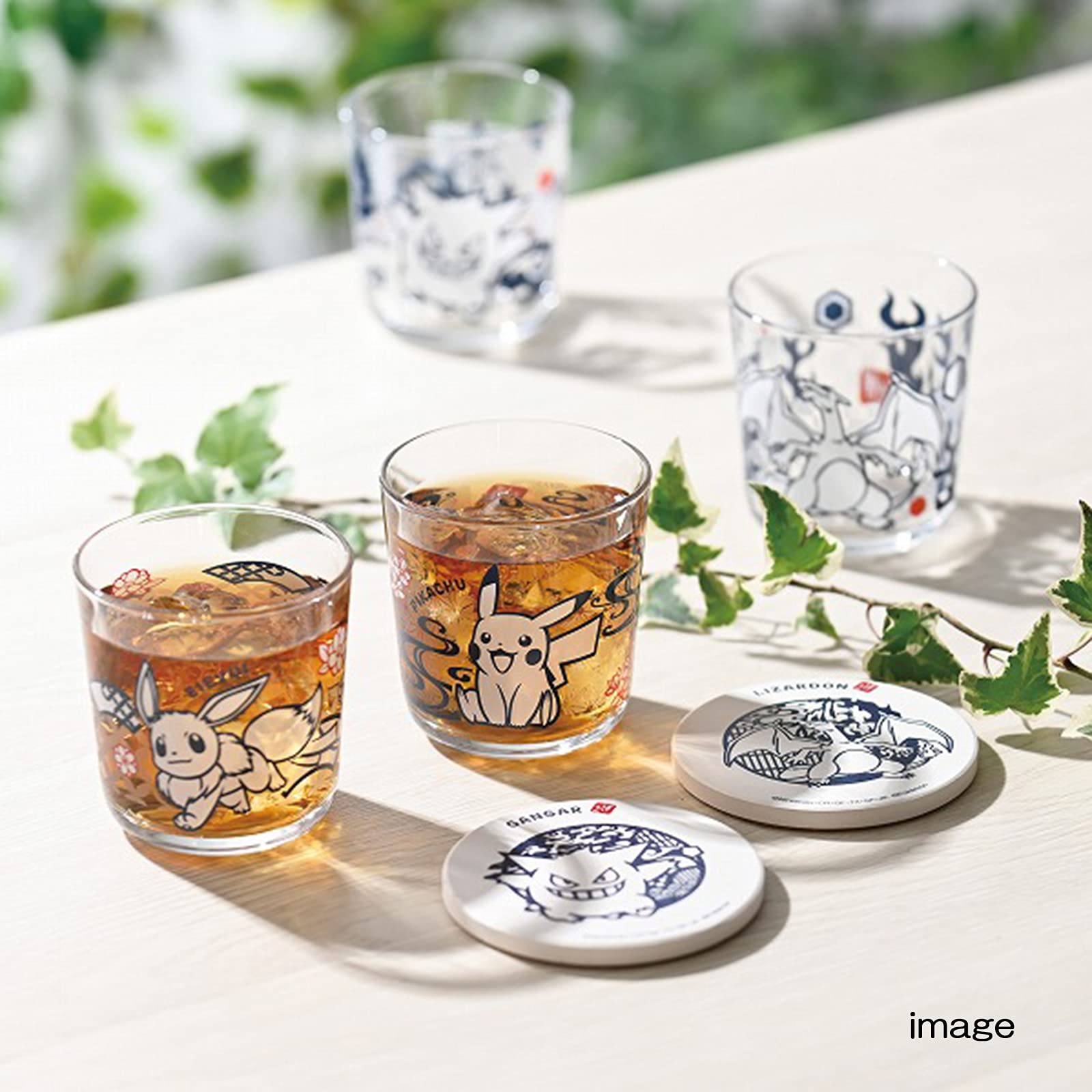 Pokemon Center Paper-Cutting Design Wide Tumbler Gengar- Japan Figure Store - #1 Bring To You The Best Japanese Goods