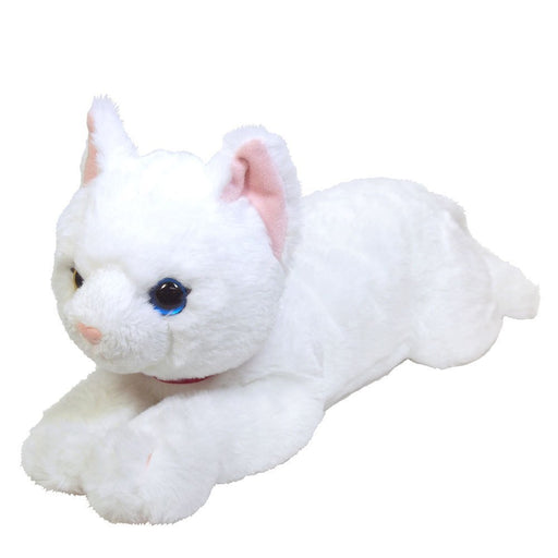 SUNLEMON Plush Doll Hiza Neko White Size M Tjn- Japan Figure Store - #1 Bring To You The Best Japanese Goods