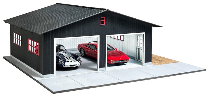 Cobaanii Mokei Workshop 1/64 Sweet Style Garage Life Series 2 Car Garage Wooden Assembly Kit Ss-042 Japan- Japan Figure Store - #1 Bring To You The Best Japanese Goods