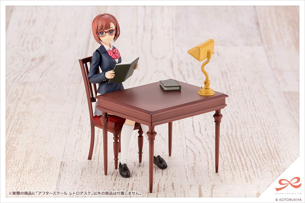 Kotobukiya School Retro Desk Sousaishojoteien After School Collection- Japan Figure Store - #1 Bring To You The Best Japanese Goods