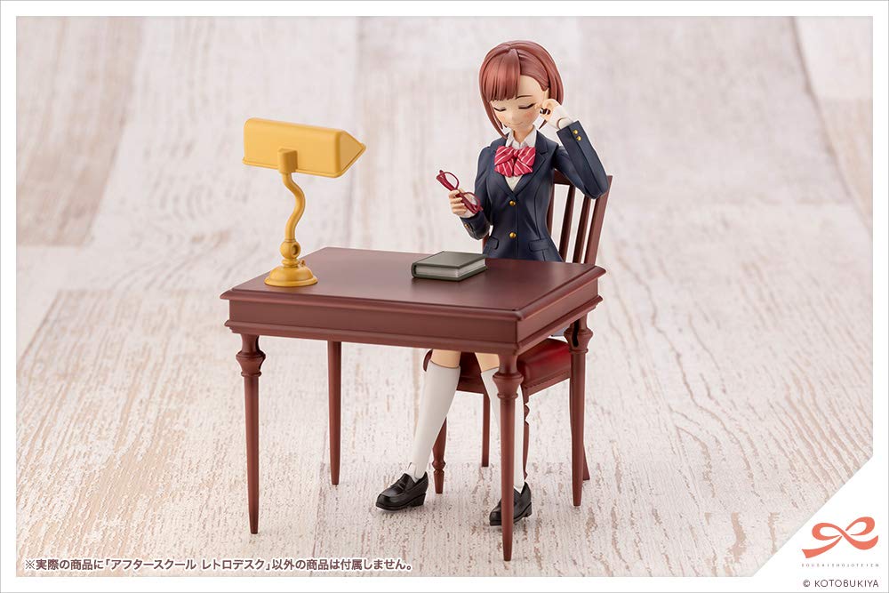 Kotobukiya School Retro Desk Sousaishojoteien After School Collection- Japan Figure Store - #1 Bring To You The Best Japanese Goods