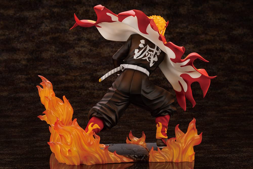 KOTOBUKIYA Artfx J Kyojuro Rengoku 1/8 Figure Demon Slayer: Kimetsu No Yaiba- Japan Figure Store - #1 Bring To You The Best Japanese Goods