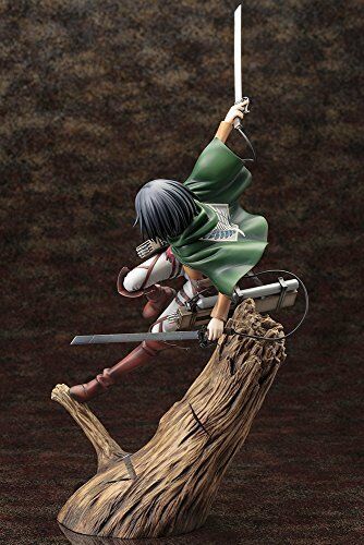 Kotobukiya Artfx J Mikasa Ackerman Renewal Package Ver 1/8 Scale Figure- Japan Figure Store - #1 Bring To You The Best Japanese Goods