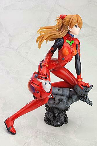 Kotobukiya Asuka Langley Shikinami :q -plug Suit Test- :re 1/6 Scale Figure- Japan Figure Store - #1 Bring To You The Best Japanese Goods