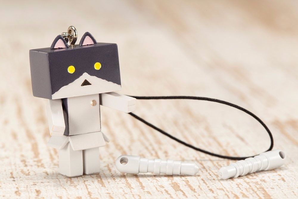Kotobukiya Cat In Danboard Nyanboard Strap Bicolor Black F/s- Japan Figure Store - #1 Bring To You The Best Japanese Goods