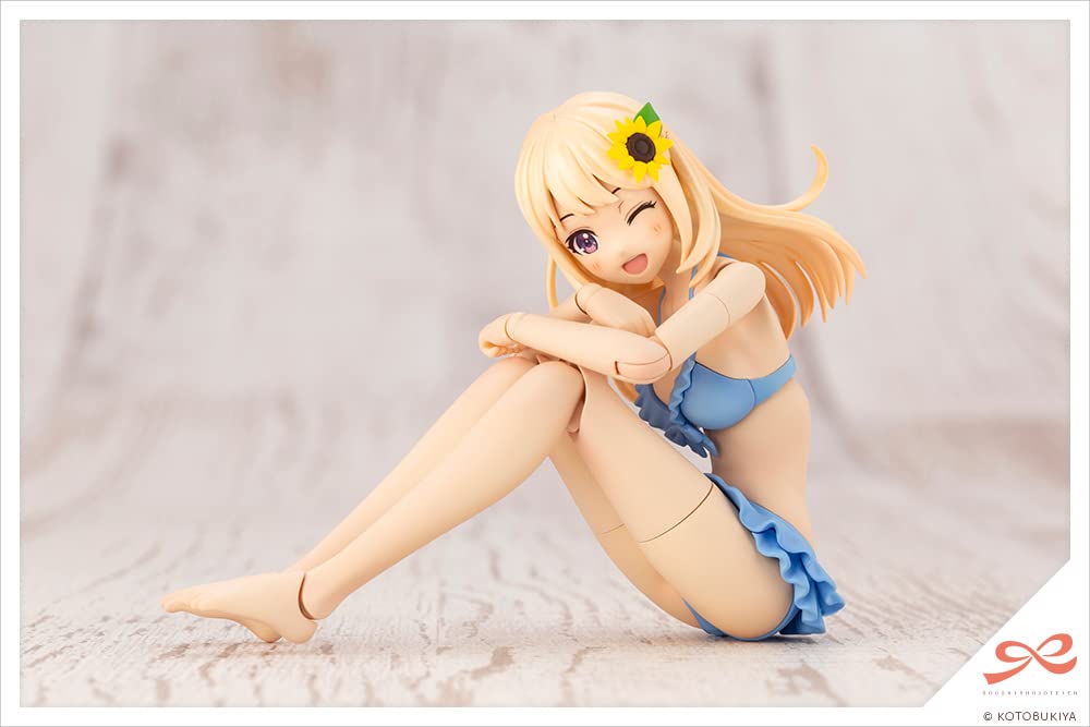 Kotobukiya Genesis Girl Empire Madoka Yuki Swim Style Dream Sky Multicolor Model Kit- Japan Figure Store - #1 Bring To You The Best Japanese Goods