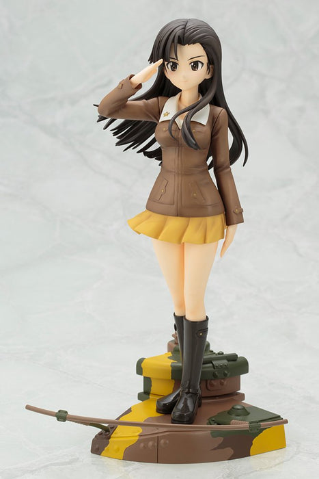 KOTOBUKIYA Pp699 Kinuyo Nishi 1/7 Scale Figure Girls Und Panzer Der Film- Japan Figure Store - #1 Bring To You The Best Japanese Goods