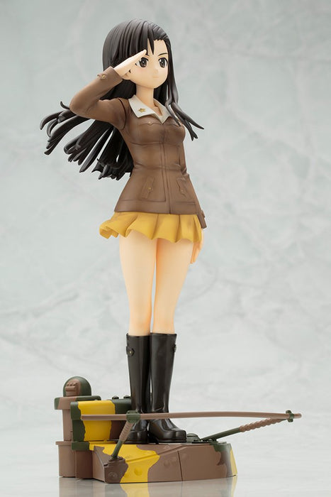 KOTOBUKIYA Pp699 Kinuyo Nishi 1/7 Scale Figure Girls Und Panzer Der Film- Japan Figure Store - #1 Bring To You The Best Japanese Goods