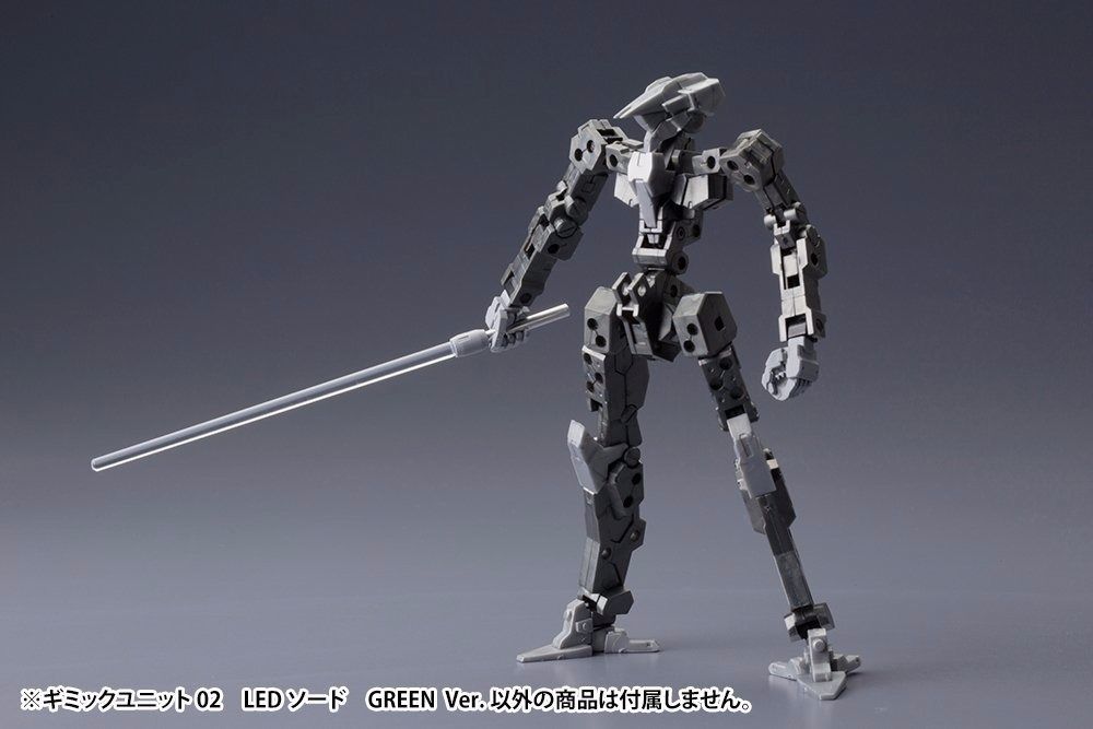 Kotobukiya M.s.g Gimmick Unit 02 Led Sword Green Ver Model Kit- Japan Figure Store - #1 Bring To You The Best Japanese Goods