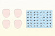 Kotobukiya Sosai Girls' Garden Customized Face & Decal Set Vol.3 - 1/10 Scale 18mm Model- Japan Figure Store - #1 Bring To You The Best Japanese Goods