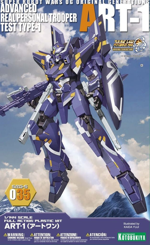 Kotobukiya Super Robot Wars Og Srg-s 035 Art-1 1/144 Model Kit- Japan Figure Store - #1 Bring To You The Best Japanese Goods