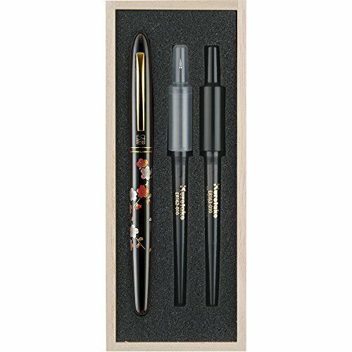 Kuretake Letter Brush Pen Makie Story Tung Boxed Edasakura Black Ecc115-003 - Japan Figure