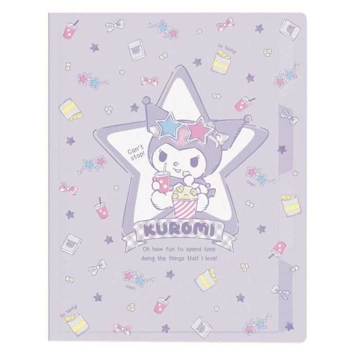 M-Plan Kuromi B5 26-Hole Binder Japan Sanrio New Semester Stationery Character Goods- Japan Figure Store - #1 Bring To You The Best Japanese Goods