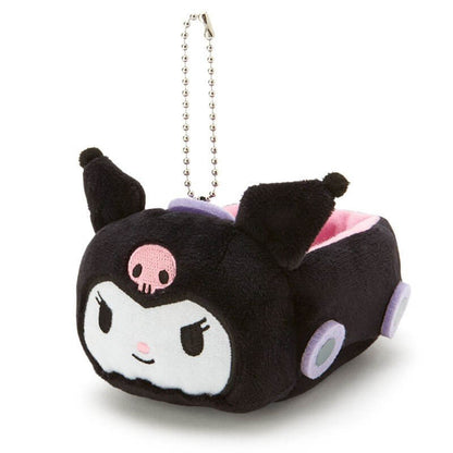 Kuromi Mini Car Type Mascot Holder Japan Figure 4550337301401