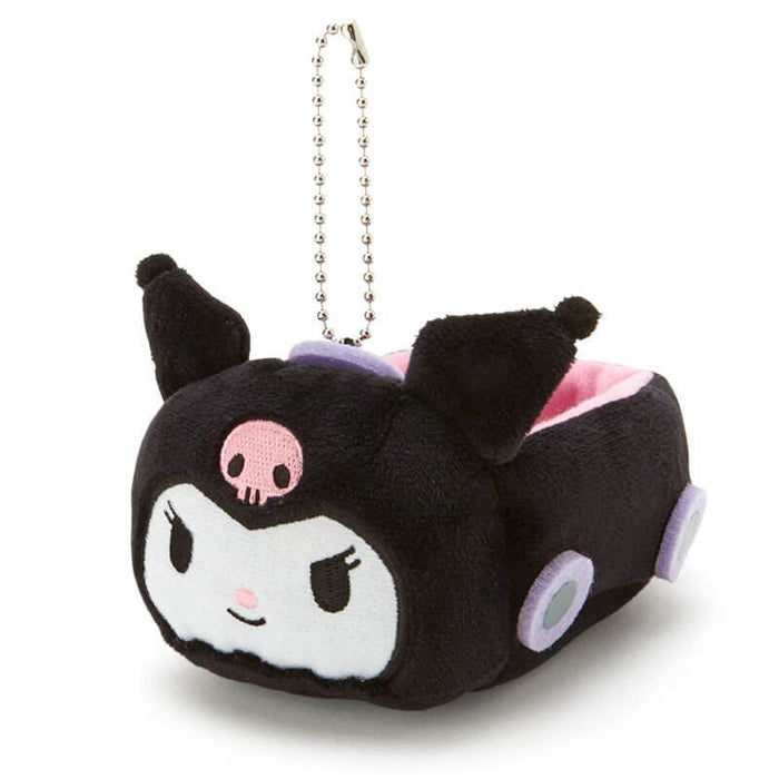 Kuromi Mini Car Type Mascot Holder Japan Figure 4550337301401