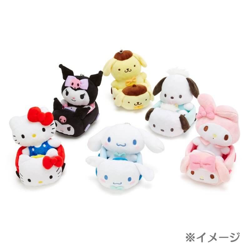Kuromi Mini Car Type Mascot Holder Japan Figure 4550337301401 3
