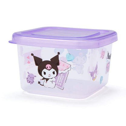 SANRIO Mini Food Container Storage Container Set Of 2 Kuromi- Japan Figure Store - #1 Bring To You The Best Japanese Goods