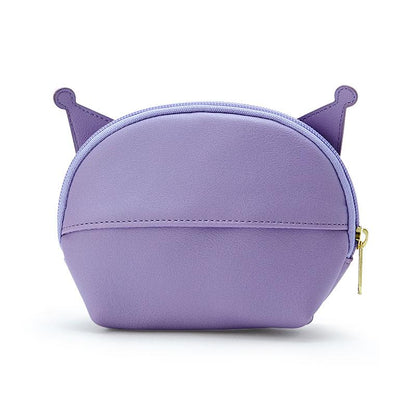 Sanrio Kuromi Oval Pouch (Dull Color) Purple- Japan Figure Store - #1 Bring To You The Best Japanese Goods