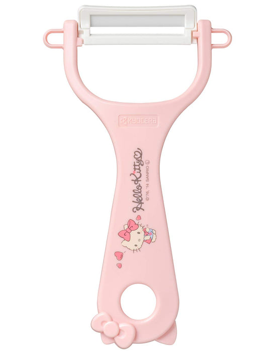 Kyocera Ceramic Kitty Design Peeler | 1 Piece | Made In Japan- Japan Figure Store - #1 Bring To You The Best Japanese Goods