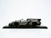 Kyosho 1/43 Lamborghini Veneno Road Ster Gray/red Line Gray Diecast Car 5572gr- Japan Figure Store - #1 Bring To You The Best Japanese Goods