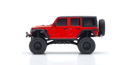 KYOSHO Rc Model Car Ready Set Mini-Z 4×4 Series Jeep Wrangler Unlimited Rubicon Firecracker Red 32521R- Japan Figure Store - #1 Bring To You The Best Japanese Goods