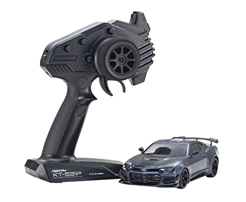 KYOSHO Rc Model Car Ready Set Mini-Z Rwd Chevrolet Camaro Zl1 1Le Shadow Gray Metallic 32339Gm- Japan Figure Store - #1 Bring To You The Best Japanese Goods