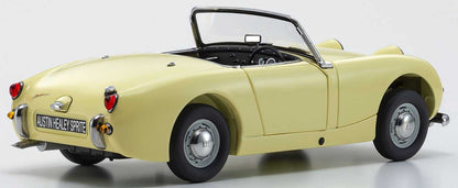 Kyosho 1/18 Austin Healey Sprite Primrose Yellow Ks08953Py- Japan Figure Store - #1 Bring To You The Best Japanese Goods