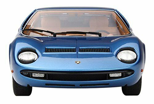 Kyosho Original 1/18 Lamborghini Miura P400s Blue Finished Product- Japan Figure Store - #1 Bring To You The Best Japanese Goods