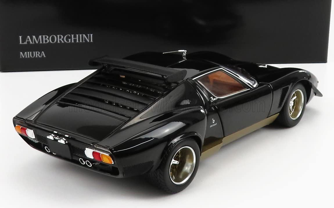 Kyosho Lamborghini Miura Svr 1/18 Black KS08319BKG- Japan Figure Store - #1 Bring To You The Best Japanese Goods