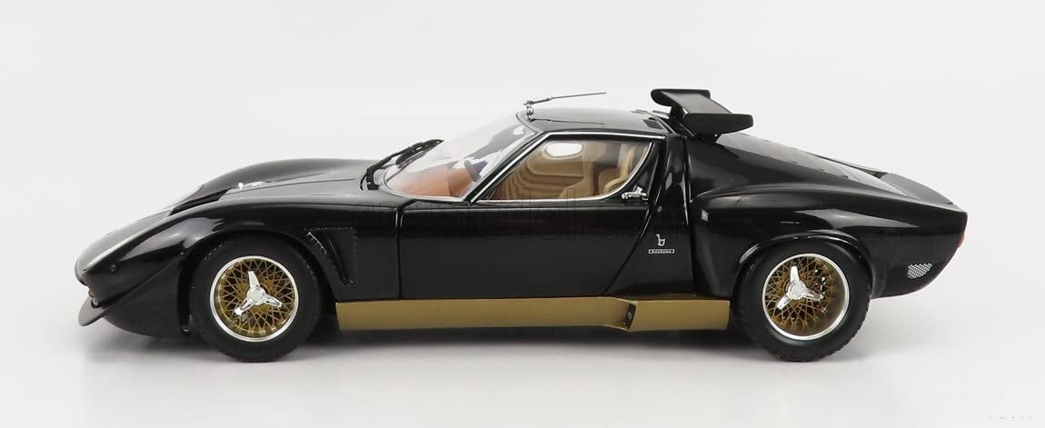 Kyosho Lamborghini Miura Svr 1/18 Black KS08319BKG- Japan Figure Store - #1 Bring To You The Best Japanese Goods