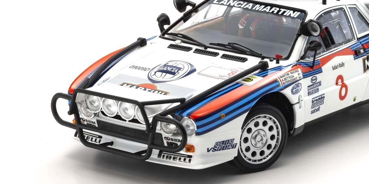 Kyosho 1/18 Lancia Rally 037 1985 Safari #8 Ks08306J- Japan Figure Store - #1 Bring To You The Best Japanese Goods
