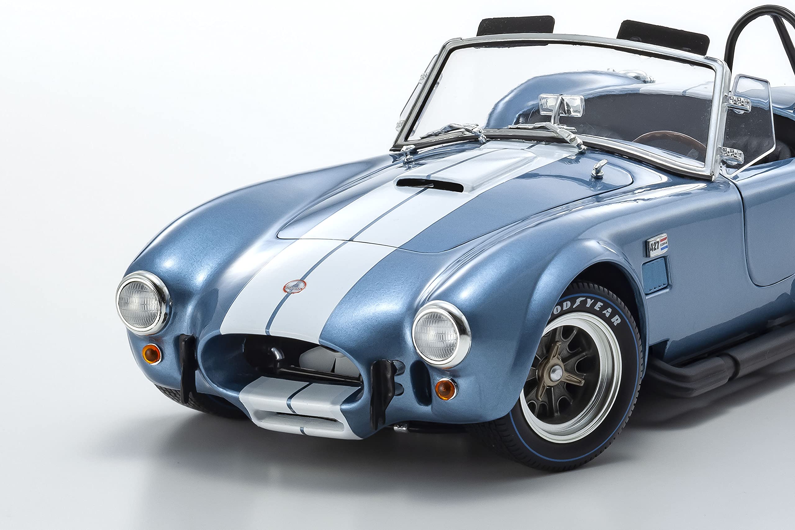 Kyosho 1/18 Shelby Cobra 427 S/C Sapphire Blue- Japan Figure Store - #1 Bring To You The Best Japanese Goods