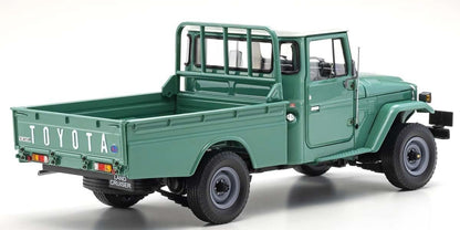Kyosho 1/18 Toyota Land Cruiser 40 Pickup (Fashion Green)- Japan Figure Store - #1 Bring To You The Best Japanese Goods