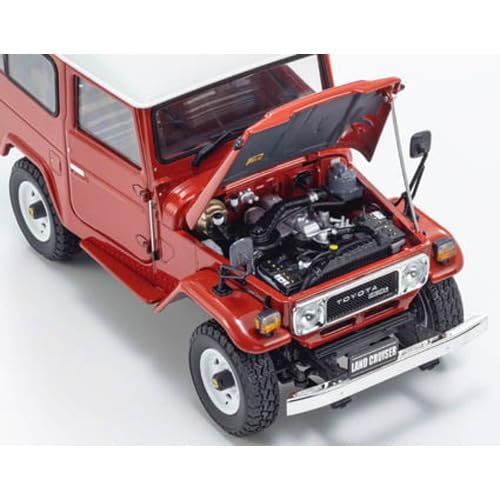 Kyosho 1/18 Toyota Land Cruiser 40 Van (Bj42V) Red- Japan Figure Store - #1 Bring To You The Best Japanese Goods