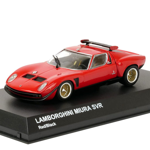 Kyosho 1/43 Lamborghini Miura Svr Red/Black- Japan Figure Store - #1 Bring To You The Best Japanese Goods