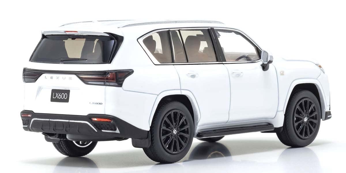 Kyosho Lexus LX 600 F Sport 1/43 White Nova Ks03909Fw LHD- Japan Figure Store - #1 Bring To You The Best Japanese Goods