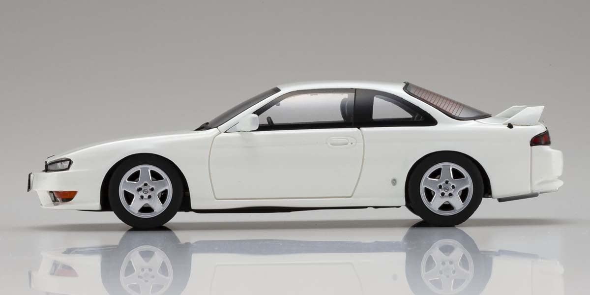 Kyosho 1/43 Nissan Silvia K's S14 White KSR43112W- Japan Figure Store - #1 Bring To You The Best Japanese Goods
