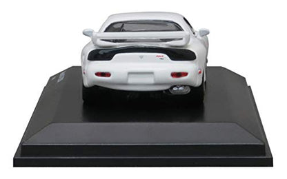 Kyosho Original 1/64 Mazda Rx-7 Fd3S White Finished Product Limited Japanese Scale Toys- Japan Figure Store - #1 Bring To You The Best Japanese Goods