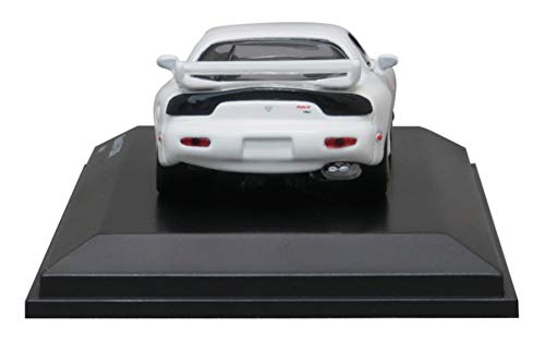 Kyosho Original 1/64 Mazda Rx-7 Fd3S White Finished Product Limited Japanese Scale Toys- Japan Figure Store - #1 Bring To You The Best Japanese Goods