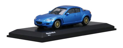 Kyosho Original 1/64 Mazda Rx-8 Blue Finished Product Limited Japanese Scale Models- Japan Figure Store - #1 Bring To You The Best Japanese Goods