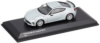 Kyosho 1/64 Toyota 86 GT Limited 2016 Silver Finished Product Japanese Vehicle Models- Japan Figure Store - #1 Bring To You The Best Japanese Goods