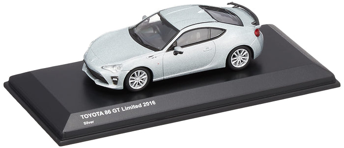 Kyosho 1/64 Toyota 86 GT Limited 2016 Silver Finished Product Japanese Vehicle Models- Japan Figure Store - #1 Bring To You The Best Japanese Goods