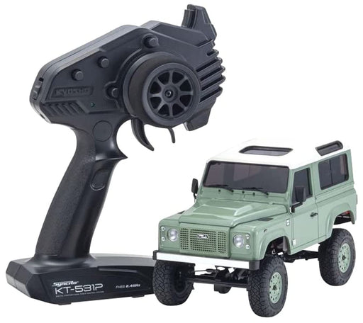 Kyosho Mini-Z 4x4 Readyset Land Rover Defender 90 Grasmere/Alaska 32527Gr- Japan Figure Store - #1 Bring To You The Best Japanese Goods