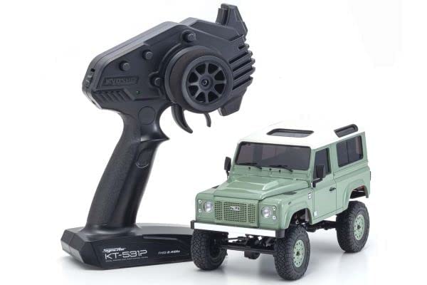 Kyosho Mini-Z 4x4 Readyset Land Rover Defender 90 Grasmere/Alaska 32527Gr- Japan Figure Store - #1 Bring To You The Best Japanese Goods