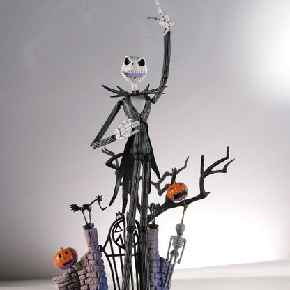 KAIYODO Legacy Of Revoltech Jack Skellington Glow-In-The-Dark Color Ver. Figure Nightmare Before Christmas- Japan Figure Store - #1 Bring To You The Best Japanese Goods