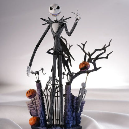 KAIYODO Legacy Of Revoltech Jack Skellington Glow-In-The-Dark Color Ver. Figure Nightmare Before Christmas- Japan Figure Store - #1 Bring To You The Best Japanese Goods