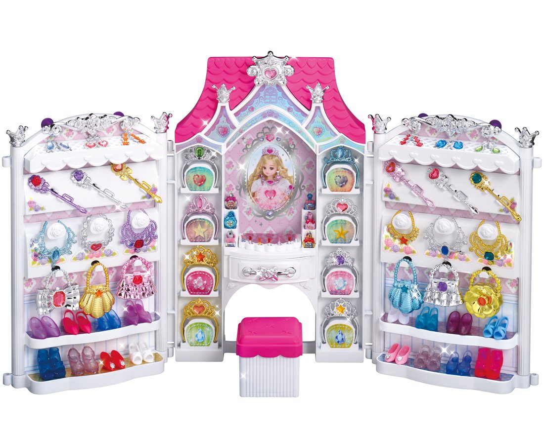 TAKARA TOMY Licca Doll Dreaming Princess Jewelry Castle 874652- Japan Figure Store - #1 Bring To You The Best Japanese Goods
