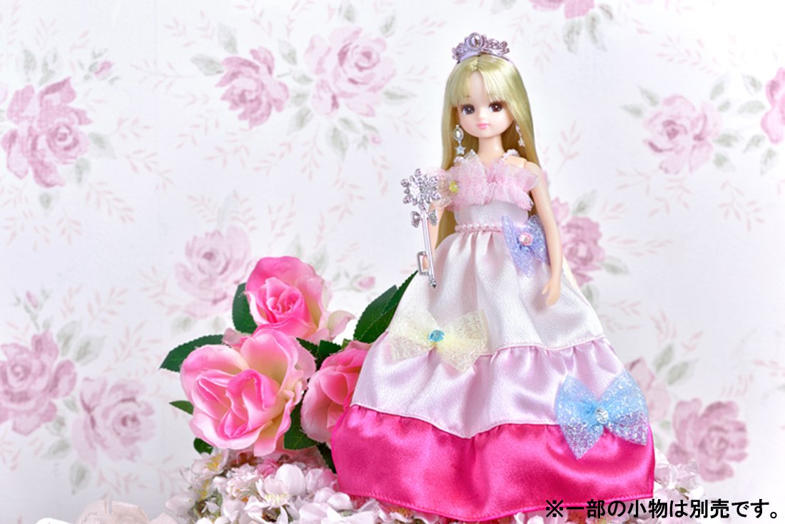TAKARA TOMY Licca Doll Ld-03 Colorful Ribbon Princess 864578- Japan Figure Store - #1 Bring To You The Best Japanese Goods