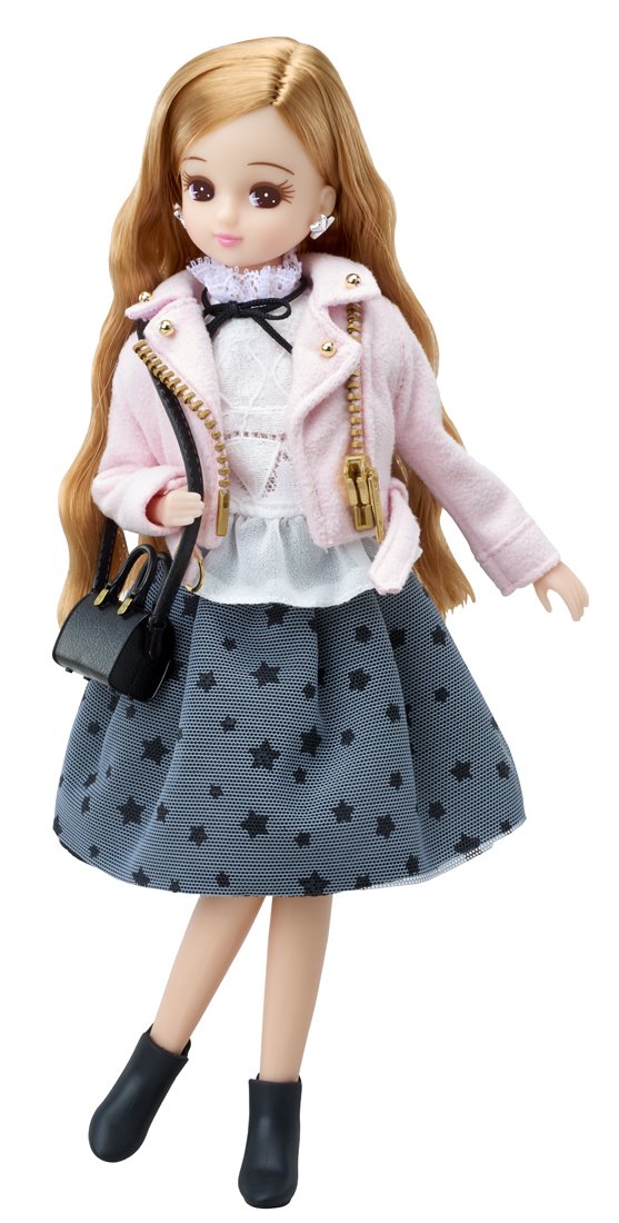 TAKARA TOMY Licca Doll Ld-17 Licca Cute Bijou Biker Jacket 114024- Japan Figure Store - #1 Bring To You The Best Japanese Goods
