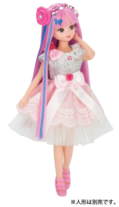 TAKARA TOMY Licca-Chan Jewel Up Girly Rose Dress Set 125884- Japan Figure Store - #1 Bring To You The Best Japanese Goods